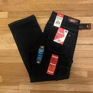 NWT Dickies, Relaxed Fit Carpenter Jeans, DP805TDW, Dark Indigo, 34x32